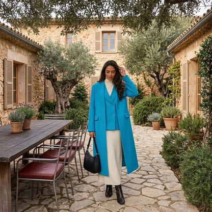 Ursula Oversized Long Coat Jacket