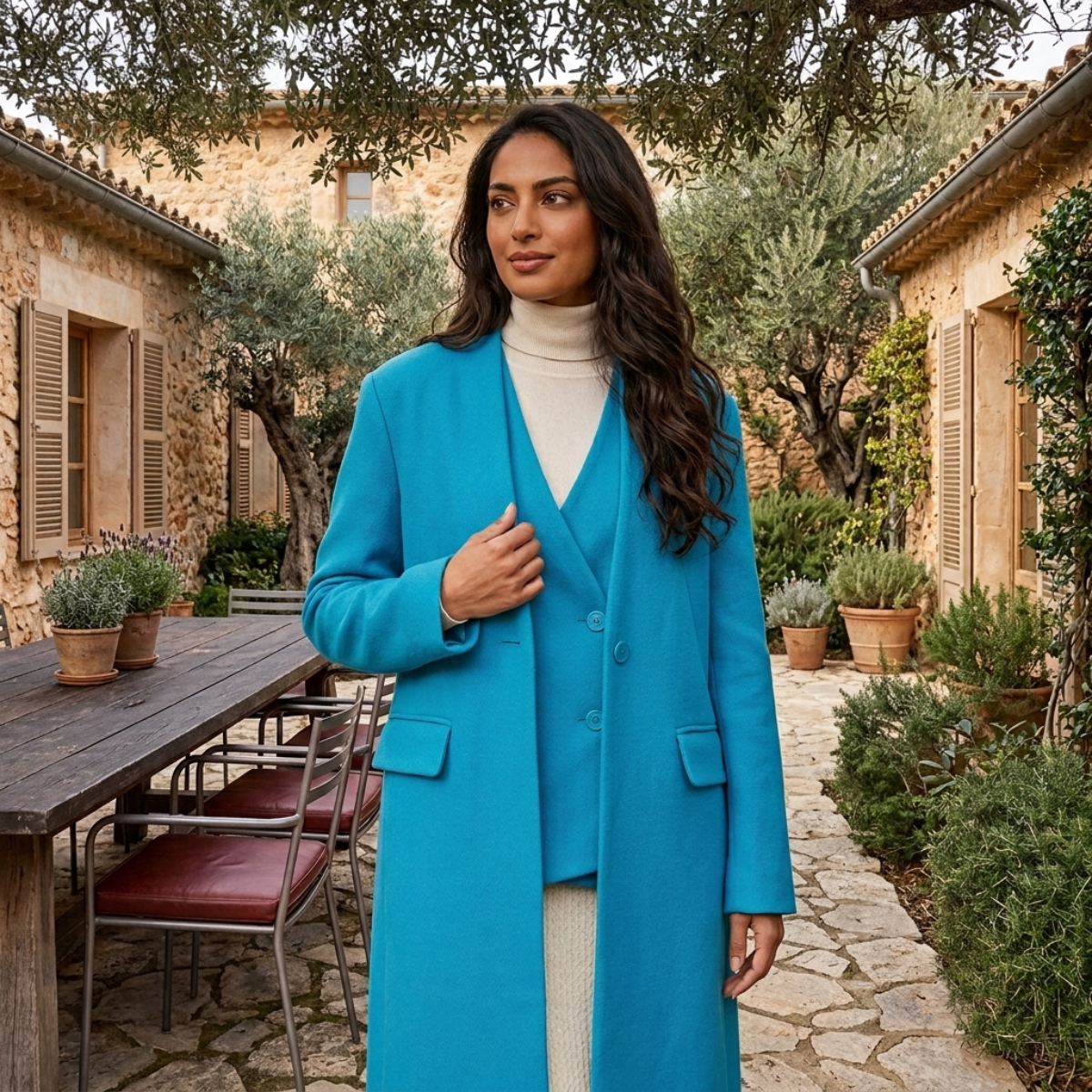 Ursula Oversized Long Coat Jacket