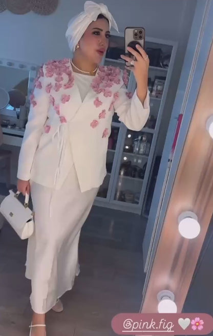 Haliyah Flower Blazer