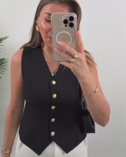 Lillie French Style Vest