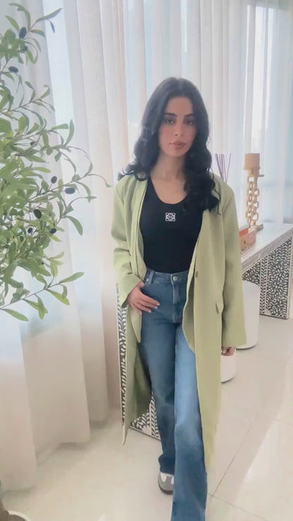 Ursula Oversized Long Coat Jacket