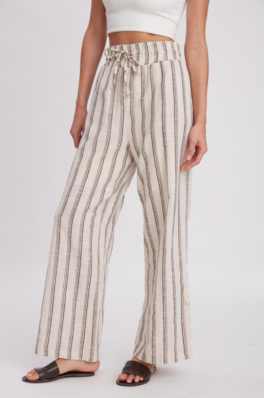 Matilda Linen Striped Set