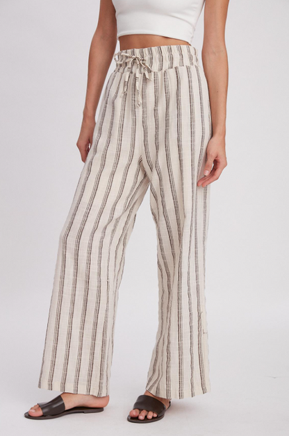 Matilda Linen Striped Set