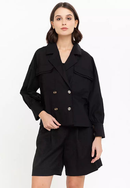 Casual Breasted Oversize Blazer