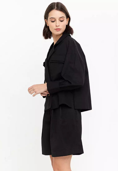 Casual Breasted Oversize Blazer