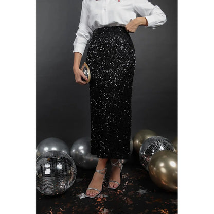 Sabina Sequins Skirt
