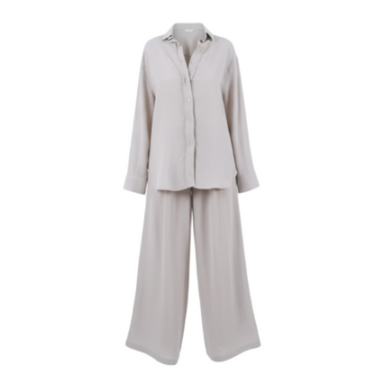 Penelope Linen Shirt and Pants Set
