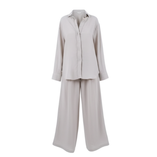 Penelope Linen Shirt and Pants Set