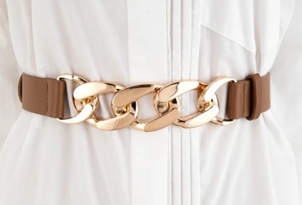 Claribel Metal Chain Belt