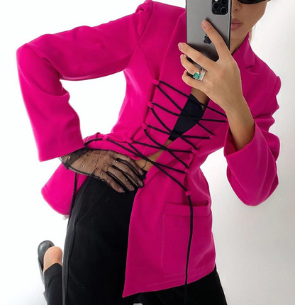 Zora Criss Cross Blazer