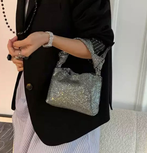 Crystal Rhinestone Mini Bag