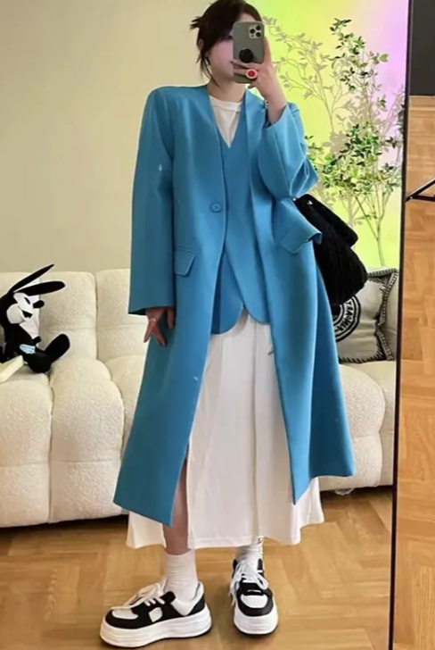 Ursula Oversized Long Coat Jacket