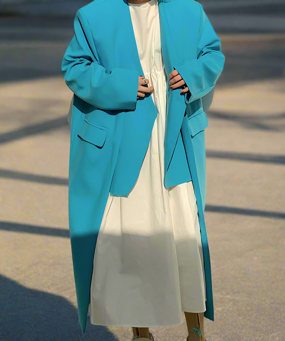 Ursula Oversized Long Coat Jacket