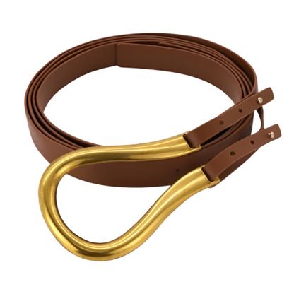 Magda Leather Hors Belt