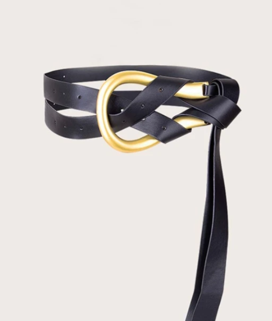 Magda Leather Hors Belt